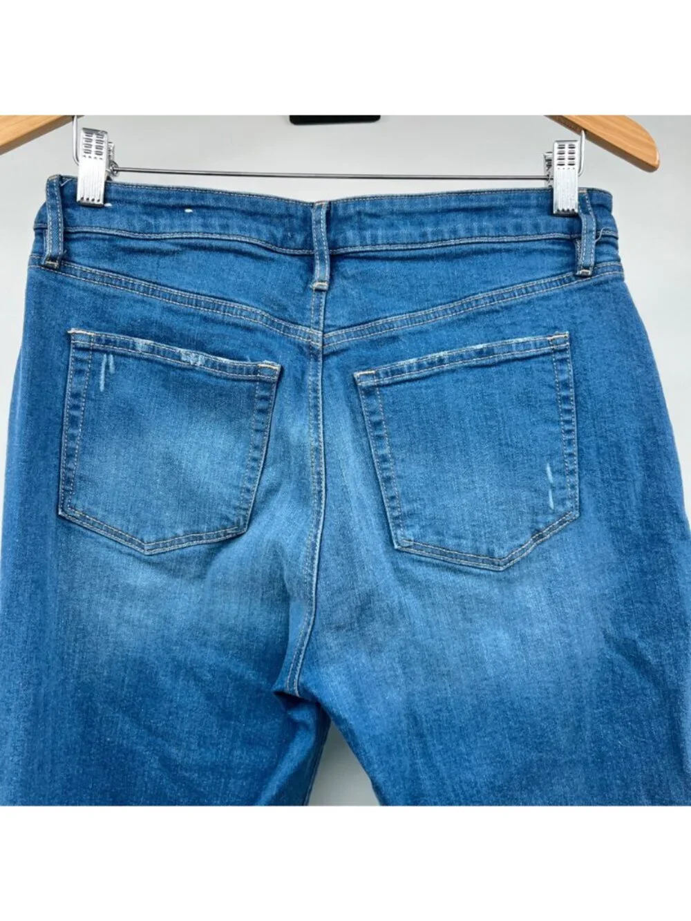 Loft Womens Girlfriend Jeans Mid Rise Five Pocket Size 8/29
